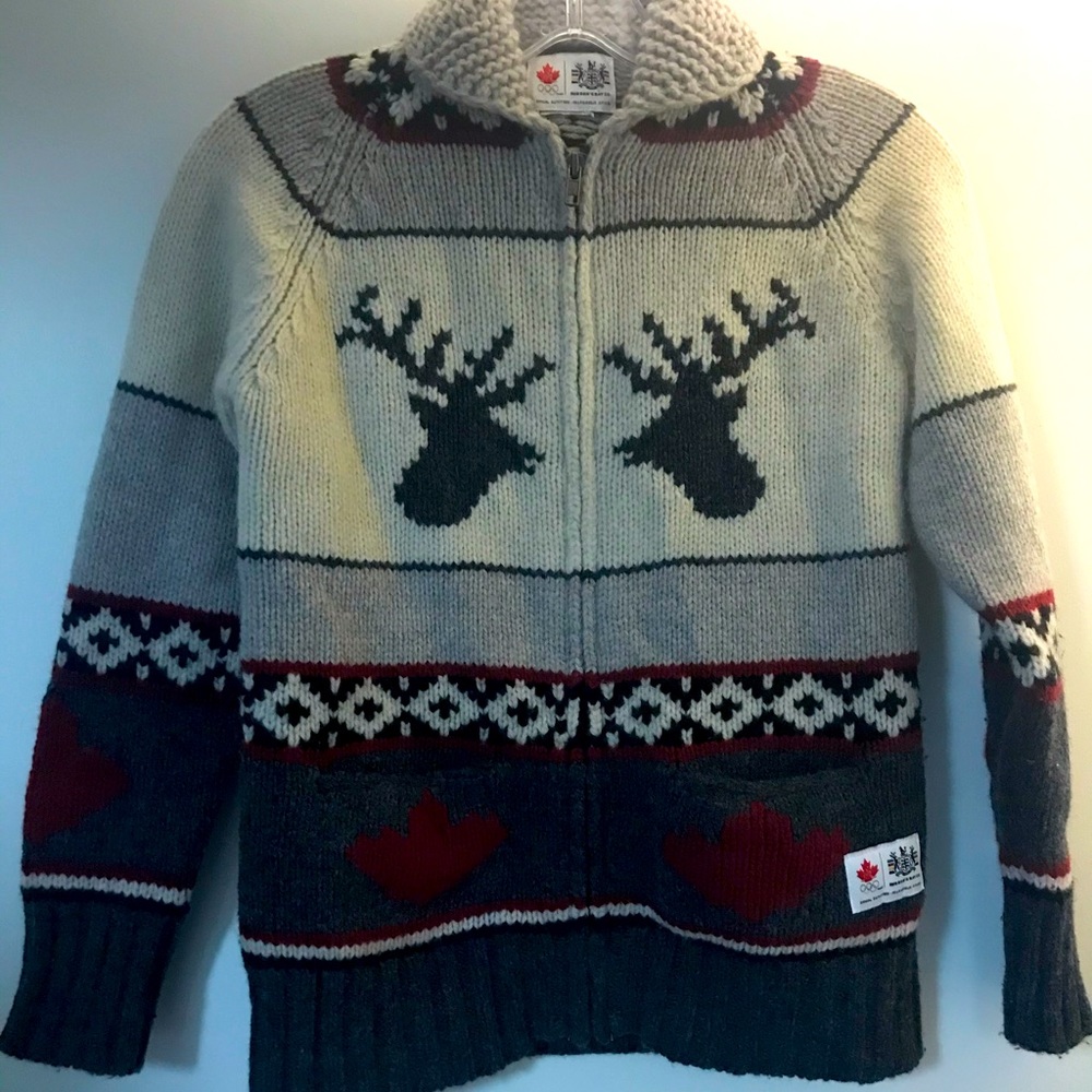 Hudson’s Bay Canada Olympic Zip up Sweater